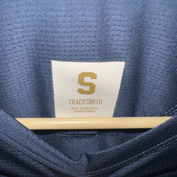 Tracksmith Navy Long Sleeve Tee - Picture 4 of 6